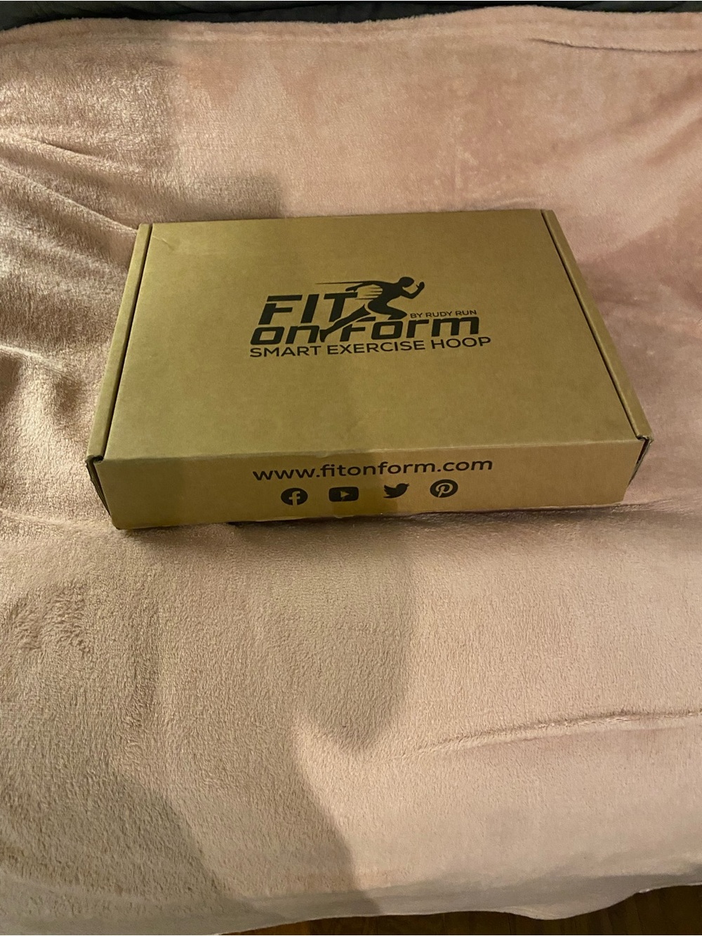Fit Onform Smart Exercise Hoop - pink